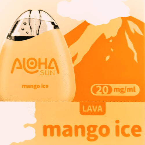 Best Deal Aloha Sun Lava 1000 Puffs Disposable 2% 2mL Mango Ice