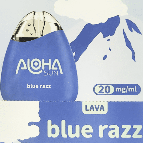 Best Deal Aloha Sun Lava 1000 Puffs Disposable 2% 2mL Blue Razz