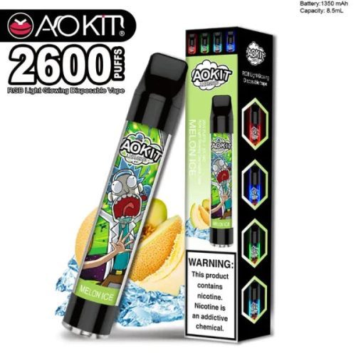 Aokit Lux Glowing disposable Vape wholesale 2