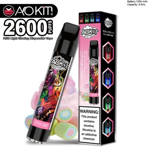 Aokit Lux Glowing disposable Vape wholesale 6