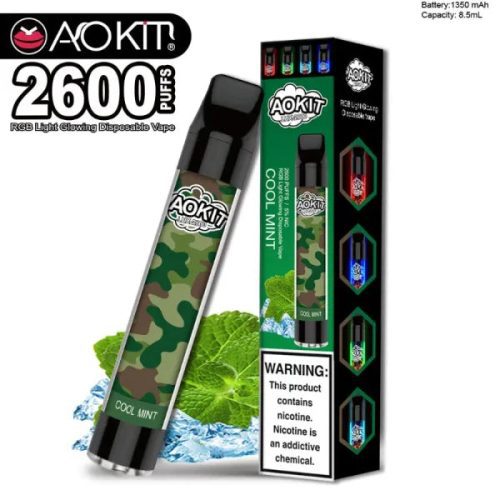 Aokit Lux Glowing disposable Vape wholesale 9