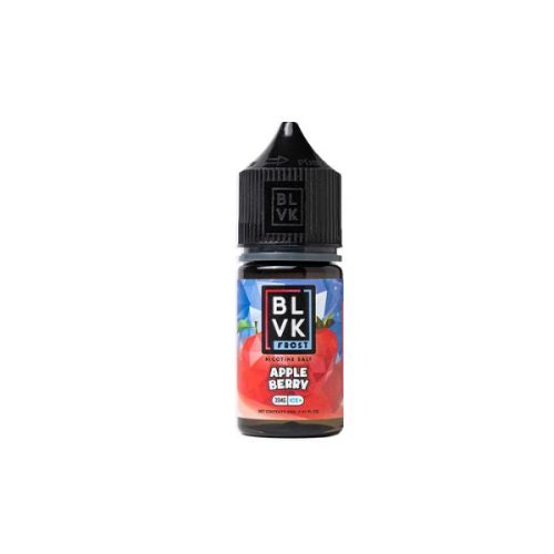 BLVK Frost Series Salt E-Liquid 30mL Best Flavor Apple Berry Ice