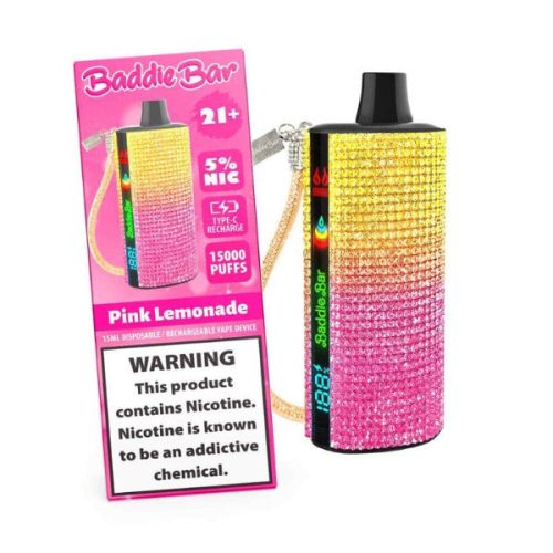 Baddie Bar 15000 Puff Disposable Pink Lemonade 91099 f5229751 da4b 402d 8a51 2757047fcd6e