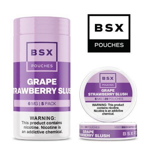 Basix Nicotine Pouches Best Flavor Grape Strawberry Slush