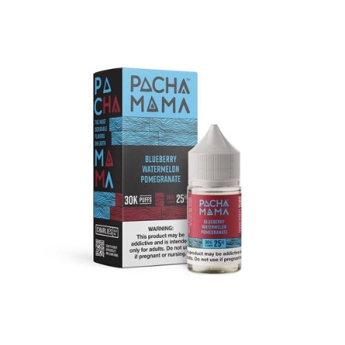 Best Deal Pachamama PLUS Metatine Salt Vape Juice 30mL Blueberry Watermelon Pomegranate