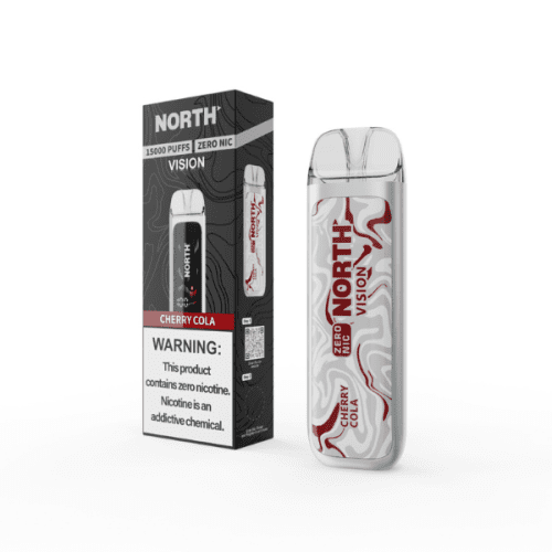 North Vision 15000 Puffs Zero Nicotine Disposable Best Flavor Cherry Cola