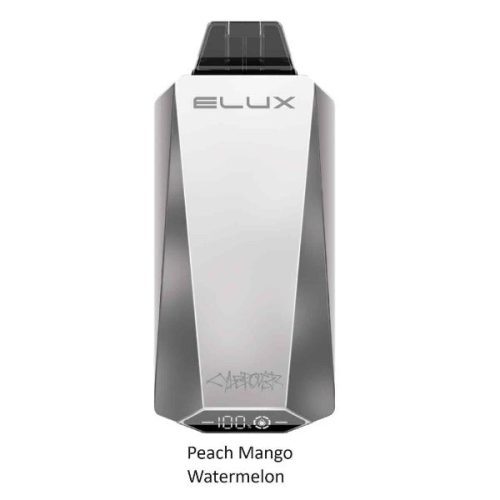 Best Deal Elux Cyberover 18,000 Puffs Disposable 18mL Peach Mango Watermelon