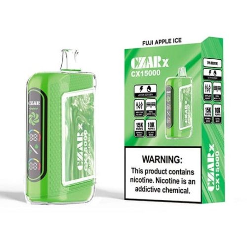 Best Deal CZAR CX15000 Disposable Vape - Fuji Apple