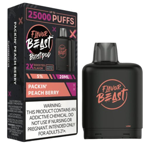 Flavor Beast Boost Pods 25,000 Puffs (Battery not Included)