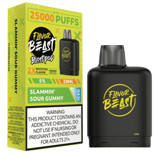 Flavor Beast Boost Pods 25,000 Puffs (Battery not Included)