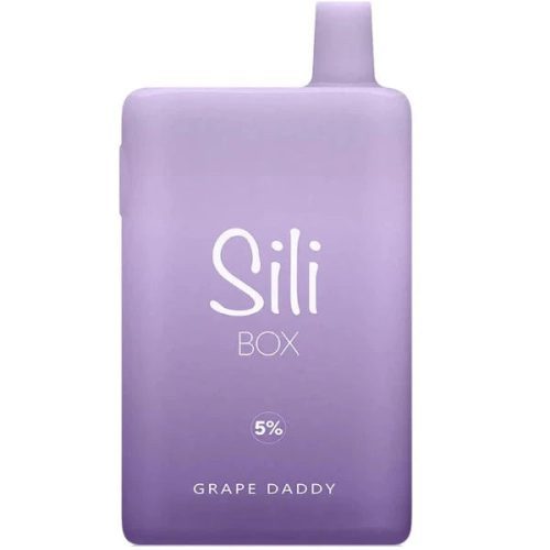 Best Deal Sili Box Turbo Hit 6000 Puffs Disposable Vape 16mL Grape Daddy