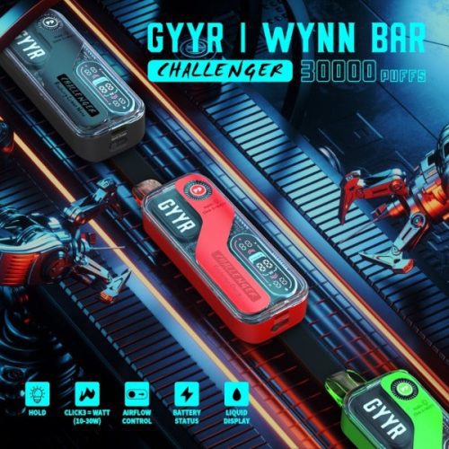 GYYRWynnBar30000PuffsRechargeableDisposable Main