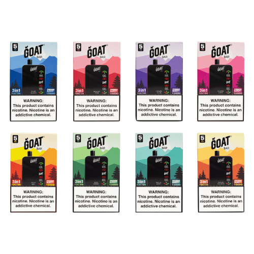 Best Deal Goat Bar 25,000 Puffs Disposable Vape 18mL