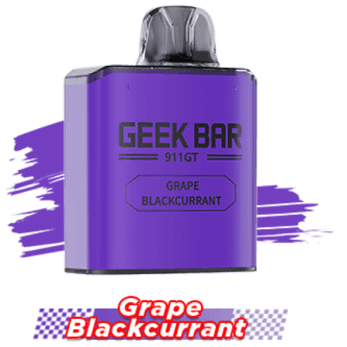 Best Deal Geekbar 911 GT Replaceable Flavor Vape Pod - Grape BlackCurrant