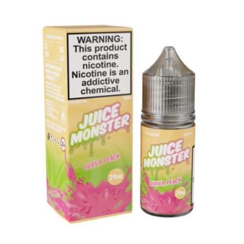 Juice Monster Salts 30mL Vape Juice Guava Peach