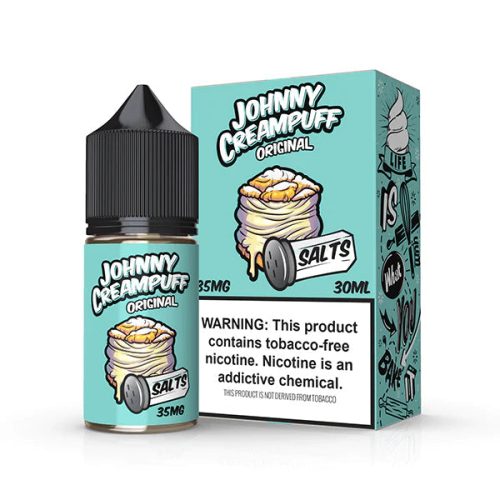 Best Deal Johnny Creampuff Salts Vape Juice 30ML Best Flavor Original