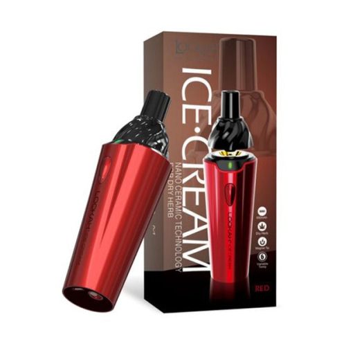 LookahIceCreamDryHerbVaporizer950mAh Red