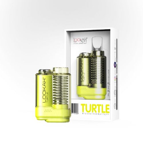 Lookah Turtle 510 Thread Vape Pen Battery Yellow