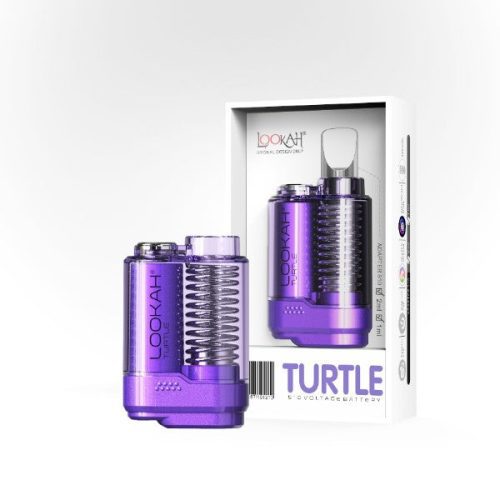 Lookah Turtle 510 Thread Vape Pen Battery Purple