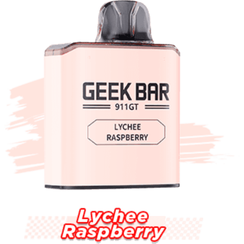 Best Deal Geekbar 911 GT Replaceable Flavor Vape Pod - Lychee Raspberry