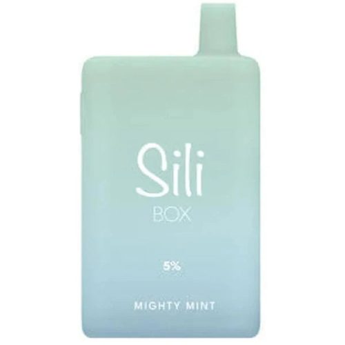 Best Deal Sili Box Turbo Hit 6000 Puffs Disposable Vape 16mL  Mighty Mint