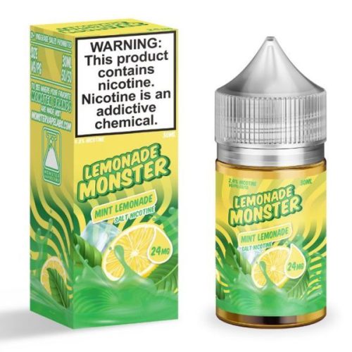 Juice Monster Salts 30mL Vape Juice Best Flavor Mint Lemonade