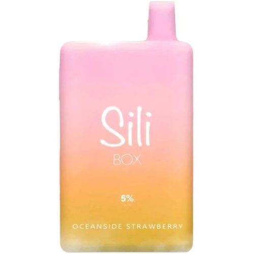 Best Deal Sili Box Turbo Hit 6000 Puffs Disposable Vape 16mL Oceanside Strawberry