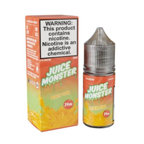 Juice Monster Salts 30mL Vape Juice Best Flavor Peach Pear