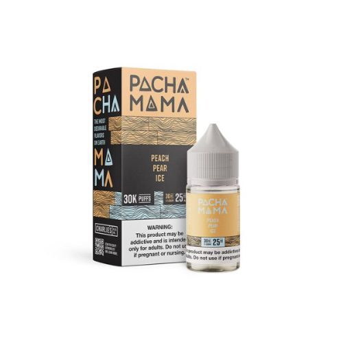 Best Deal Pachamama PLUS Metatine Salt Vape Juice 30mL Peach Pear