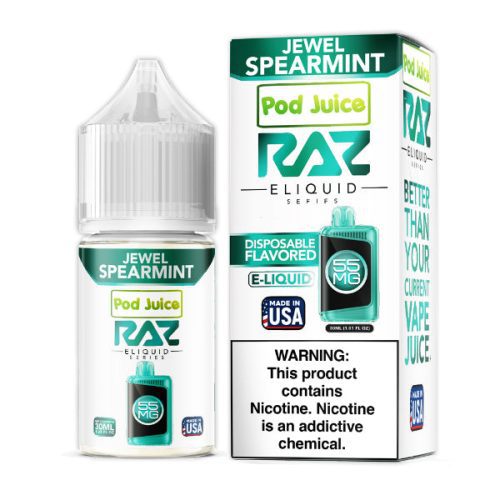 Pod Juice + RAZ Disposables Collab Salt E-Liquid 30mL