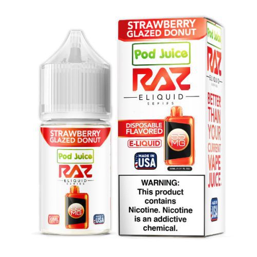 Pod Juice + RAZ Disposables Collab Salt E-Liquid 30mL