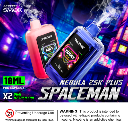 SPACEMAN NEBULA 25K PLUS KIT ins 1 50577