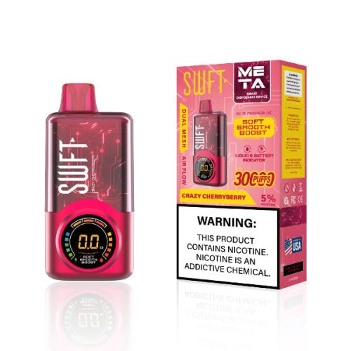 Best Deal SWFT META 30000 Disposable Vape - Crazy Cherryberry