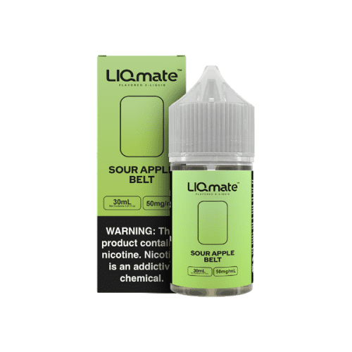 Best Deal 7Daze Liqmate 30mL Vape E-Liquid - Sour Apple Belts 50mg