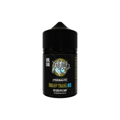 Best Deal Ruthless Salt Nic E-Liquid Vape Juice 60mL - Swamp Thang On Ice