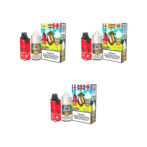 Uwell V6 Pod Kit MRKT PLCE Salt 30mL Bundle