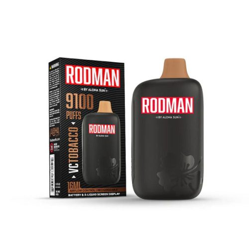 Best Deal RODMAN 9100 Puffs Rechargeable Vape VCTobacco