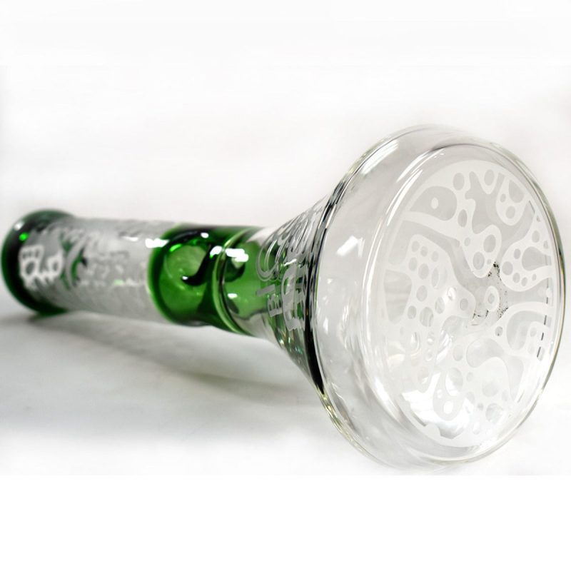 big mom glass water pipe frosted water drop design with ice catcher diffused downstem 1002 grams 13 inches assorted colors bm603 68726.1600117294