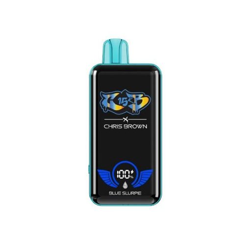 Best Deal Chris Brown CB15K Disposable Vape - Blue Slurpie