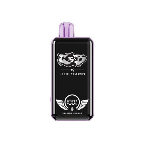 Best Deal Chris Brown CB15K Disposable Vape - Grape Blow Pop