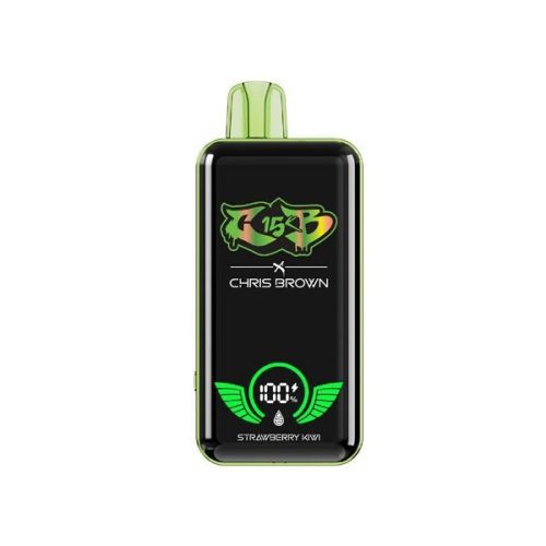 Best Deal Chris Brown CB15K Disposable Vape - Strawberry Kiwi