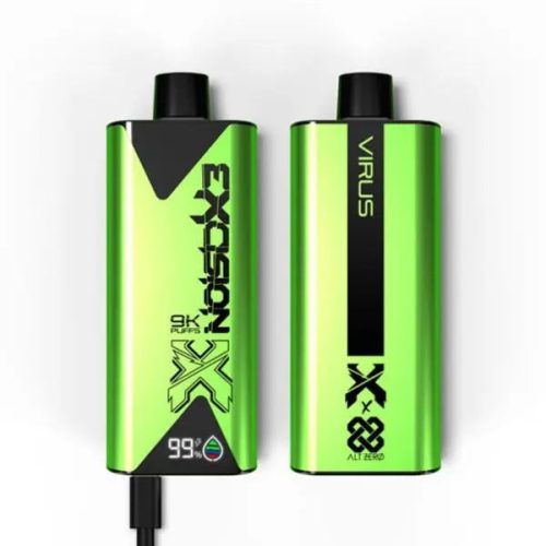 Best Deal ALT Zero Excision X9000 Vape Virus (Lemon Lime Dew)