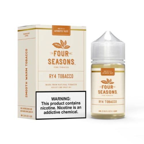 Best Deal Four Seasons 60mL Vape Juice Best Flavor RY4 Tobacco