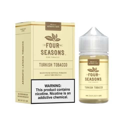 Best Deal Four Seasons 60mL Vape Juice Best Flavor Turkish Tobacco