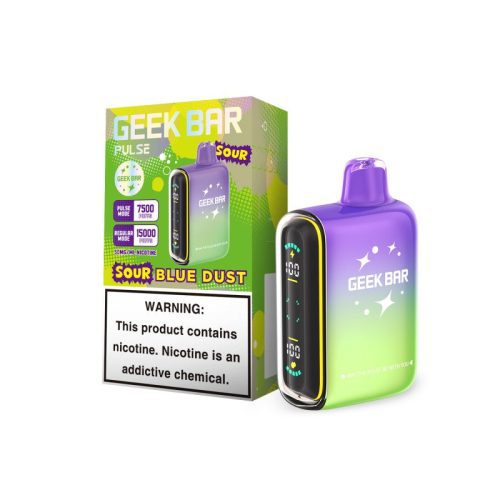 Geek Bar Pulse 15000 Puffs Sour Edition Disposable (Pack of 5) 16 mL