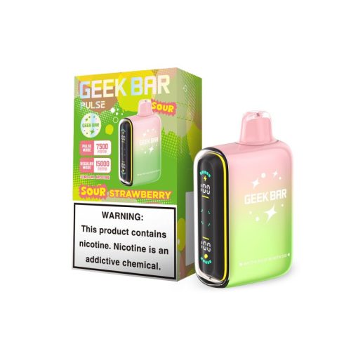 Geek Bar Pulse 15000 Puffs Sour Edition Disposable (Pack of 5) 16 mL