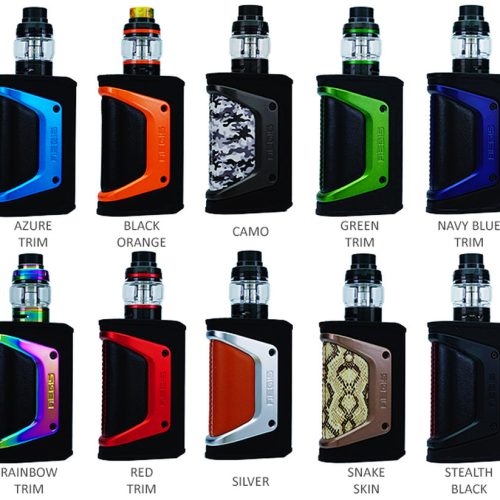 GeekVape Aegis Legend Starter Kit Best Colors Azure Trim Black Orange Camo Green Trim Navy Blue Trim Rainbow Trim Red Trim Silver Snake Skin Stealth Black