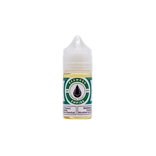 green glass ice dark green blue by redwood salt series e liquid 30ml