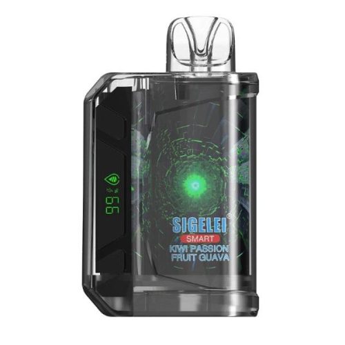 Sigelei Smart AC10000 Disposable 10000 Puffs 20mL Best Flavor  Kiwi Passion Fruit Guava