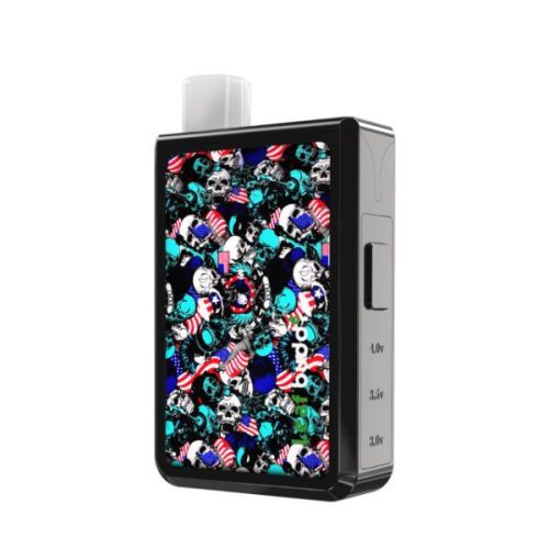 leaf buddi th820 box mod painted graffic